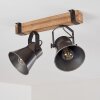 Oksbol Lampa Sufitowa Jasne drewno, 2-punktowe