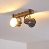 Oksbol Lampa Sufitowa Jasne drewno, 2-punktowe