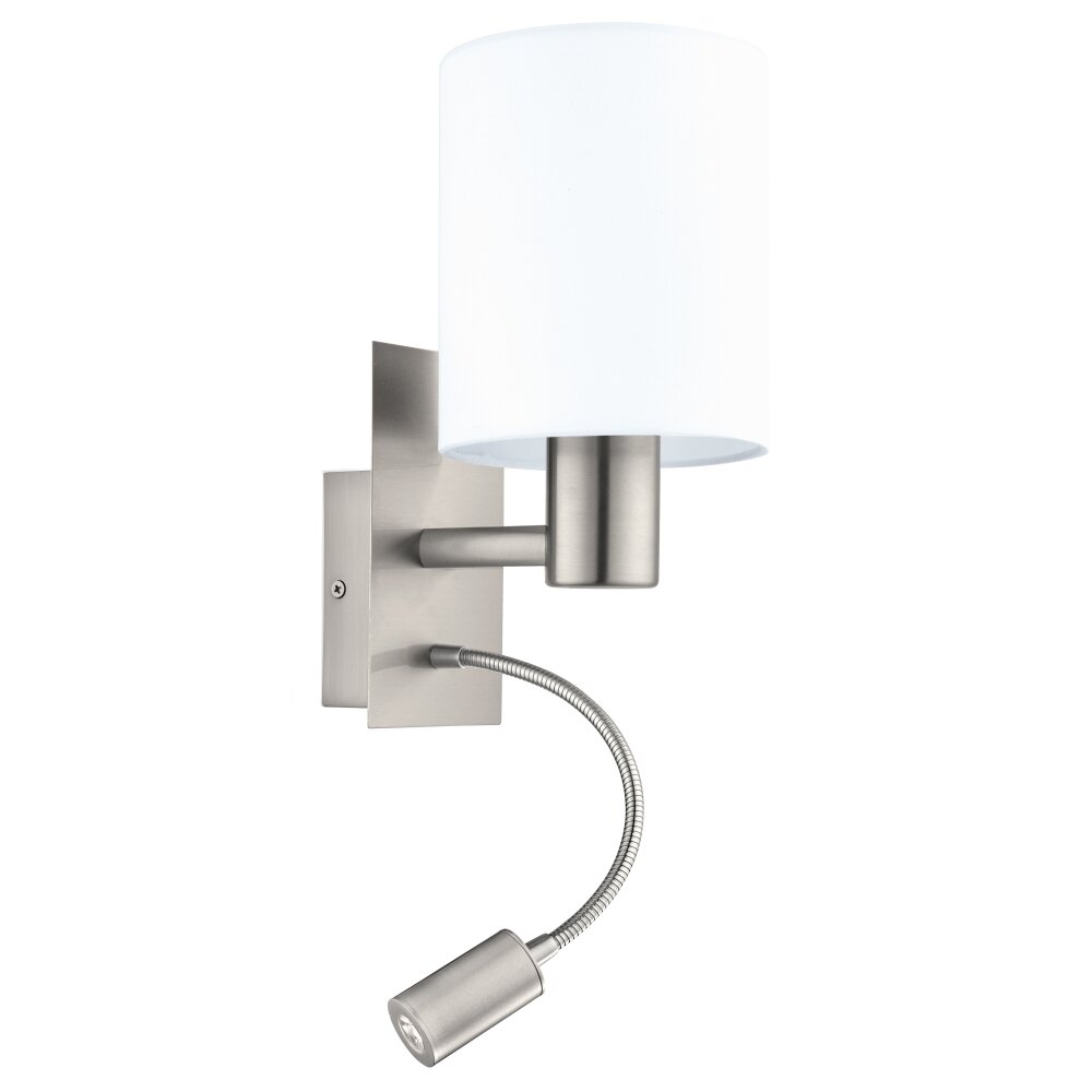 Eglo PASTERI Lampa ścienna LED Nikiel matowy, 2-punktowe main product photo