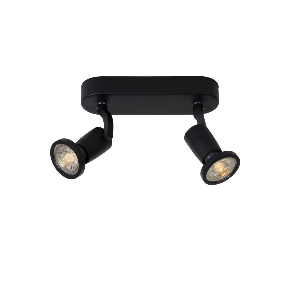 Lucide JASTER Lampa sufitowa Czarny, 2-punktowe main product photo