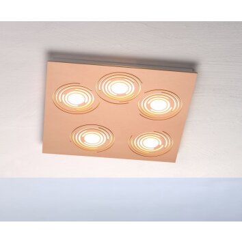 Bopp GALAXY COMFORT Lampa Sufitowa LED Złoty, 5-punktowe