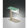 Fabas Luce Washington Lampa stołowa LED Złoty, Zielony, 1-punktowy