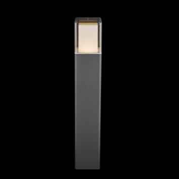 Globo Zewnętrzna lampa stojąca LED Czarny, 1-punktowy