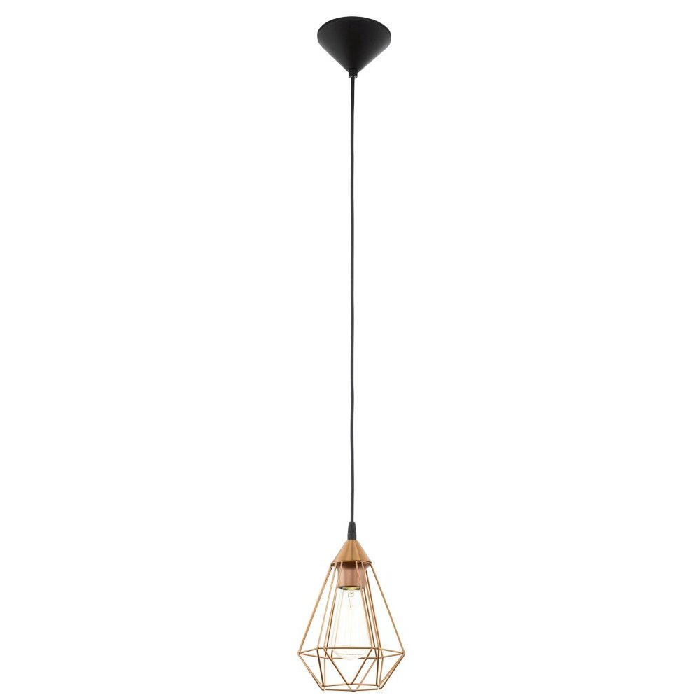 Eglo TARBES lampa wisząca Czarny, 1-punktowy main product photo