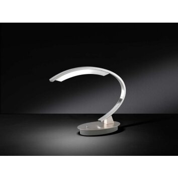 Wofi SEGURA lampa stołowa LED Nikiel matowy, 1-punktowy