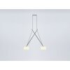 Serien Lighting TWIN Lampa Wisząca LED Chrom, 2-punktowe