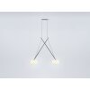 Serien Lighting TWIN Lampa Wisząca LED Chrom, 2-punktowe