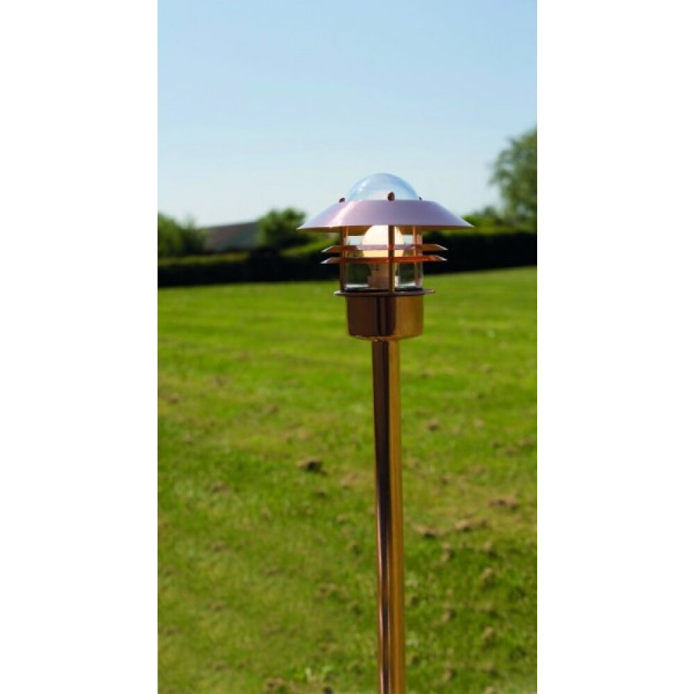Nordlux BLOKHUS zewnętrzna lampa stojąca Miedź, 1-punktowy main product photo