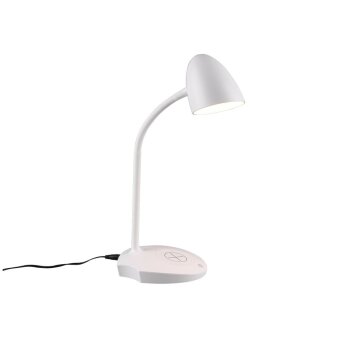 Reality LOAD Lampa stołowa LED Biały, 1-punktowy
