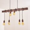 Barbengo Lampa Wisząca brązowy, rdzawy, 4-punktowe