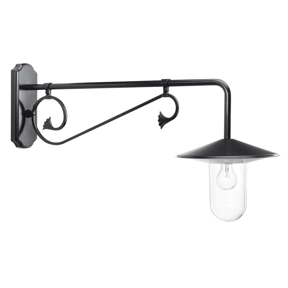 KS Verlichting Louvre Lampa ścienna Czarny, 1-punktowy main product photo