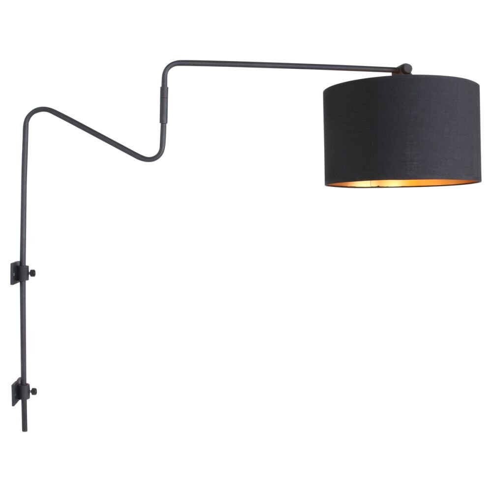 Steinhauer Linström Lampa ścienna Czarny, 1-punktowy main product photo
