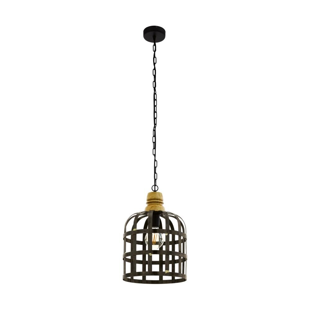 EGLO OLDCASTLE Lampa Wisząca Brązowy, Czarny, 1-punktowy main product photo