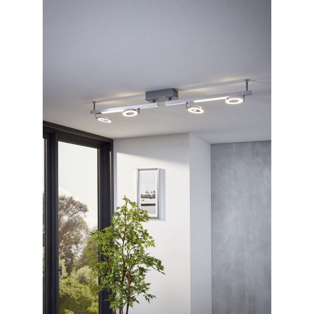 Eglo CARDILLIO 1 lampy sufitowe listwy LED Aluminium, Chrom, 4-punktowe main product photo