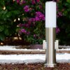 Caserta słupek ogrodowy niski, lampa stojąca, słupek ogrodowy stal nierdzewna, 1-punktowy