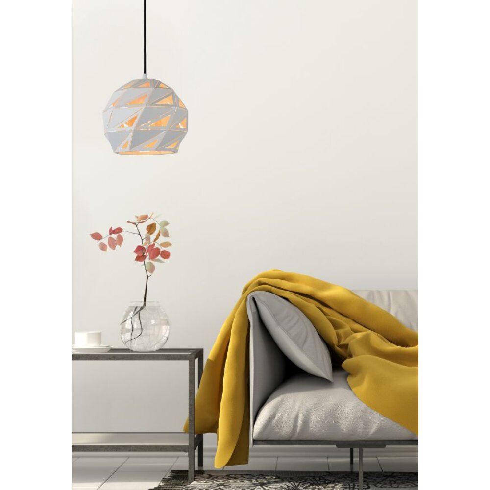 Lucide MALUNGA Lampa Wisząca Biały, 1-punktowy main product photo
