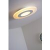 Helestra lampa sufitowa LED Aluminium, Biały, 1-punktowy