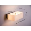 Ideallux BOX AP2 lampa ścienna Chrom, 2-punktowe