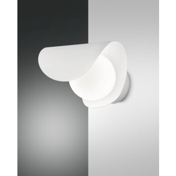 Fabas Luce Adria Lampa ścienna LED Biały, 1-punktowy