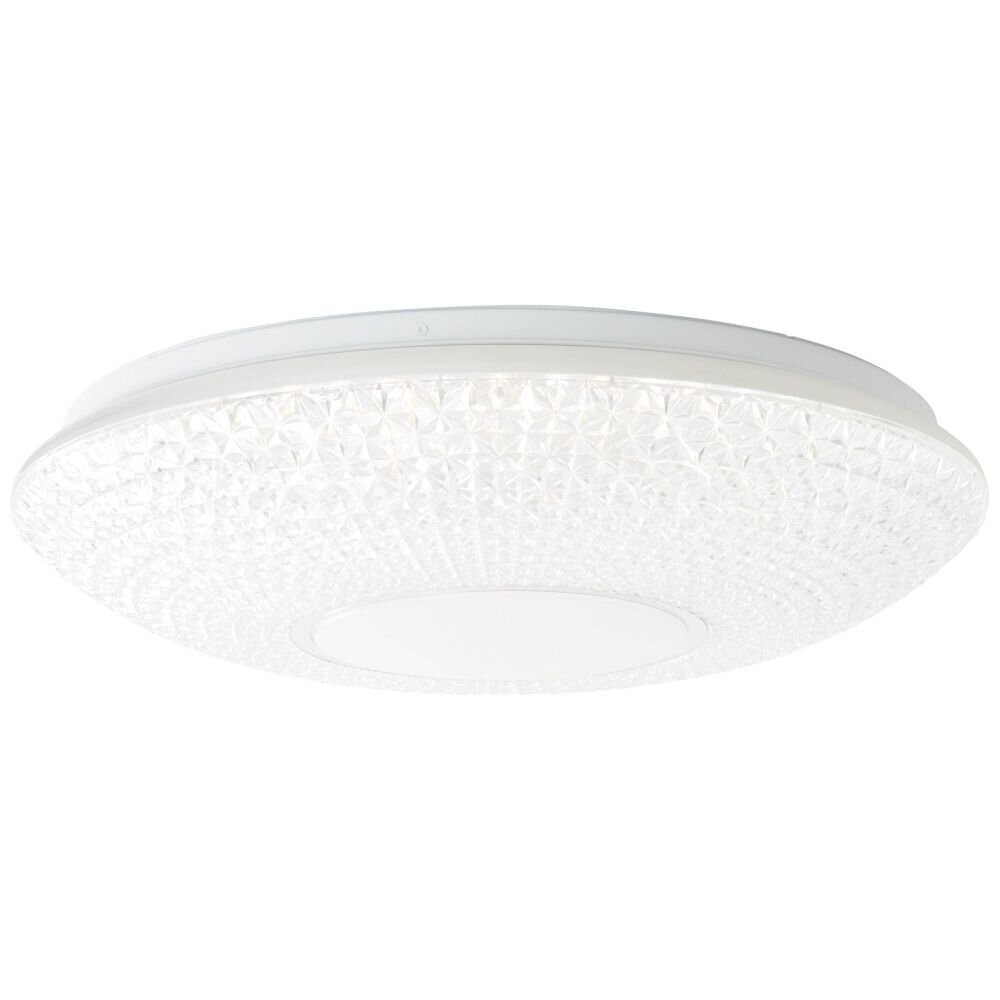 Brilliant Nunya Lampa Sufitowa LED Chrom, 1-punktowy, Zdalne sterowanie main product photo