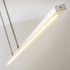 Masterlight Lampa wisząca LED Aluminium, Nikiel matowy, 1-punktowy