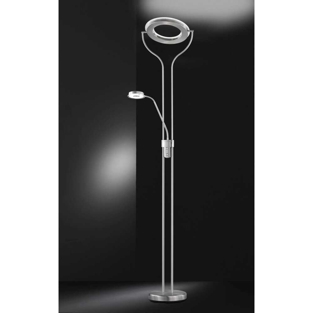 Wofi REMY Lampy stojące LED Nikiel matowy, 2-punktowe main product photo