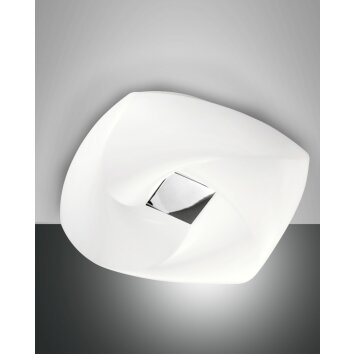 Fabas Luce Arbatax Lampa Sufitowa LED Biały, 1-punktowy