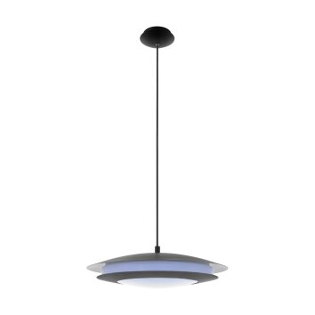 Eglo MONEVA-C Lampa Wisząca LED Czarny, 1-punktowy, Zmieniacz kolorów