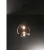 Fabas Luce Maia Lampa Wisząca Czarny, 1-punktowy