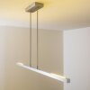 Masterlight Real Lampa wisząca LED Aluminium, Nikiel matowy, 1-punktowy