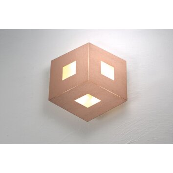 Bopp-Leuchten BOX COMFORT Lampa Sufitowa LED Złoty, Różowy, 3-punktowe