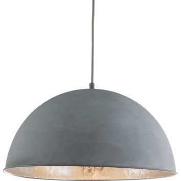 Globo MIRAM Lampa Wisząca Szary, 1-punktowy
