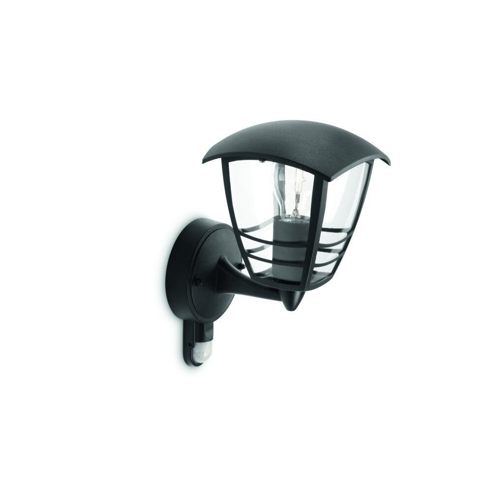 Philips MyGarden CREEK lampa ścienna Czarny, Przezroczysty, 1-punktowy, Czujnik ruchu main product photo