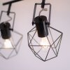 Leuchten-Direkt JARO Lampa Sufitowa Jasne drewno, 4-punktowe