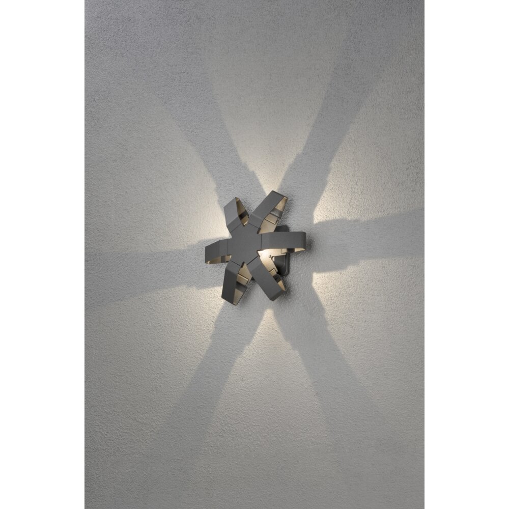 Konstsmide Pescara Lampa ścienna LED Antracytowy, 1-punktowy main product photo