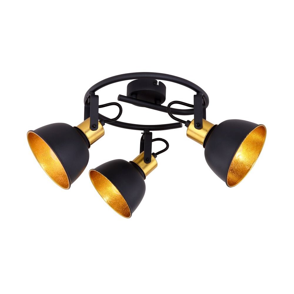 Lampa sufitowa Globo FILLO Czarny, 3-punktowe main product photo