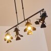 Lichinga Lampa Wisząca Czarny, 4-punktowe