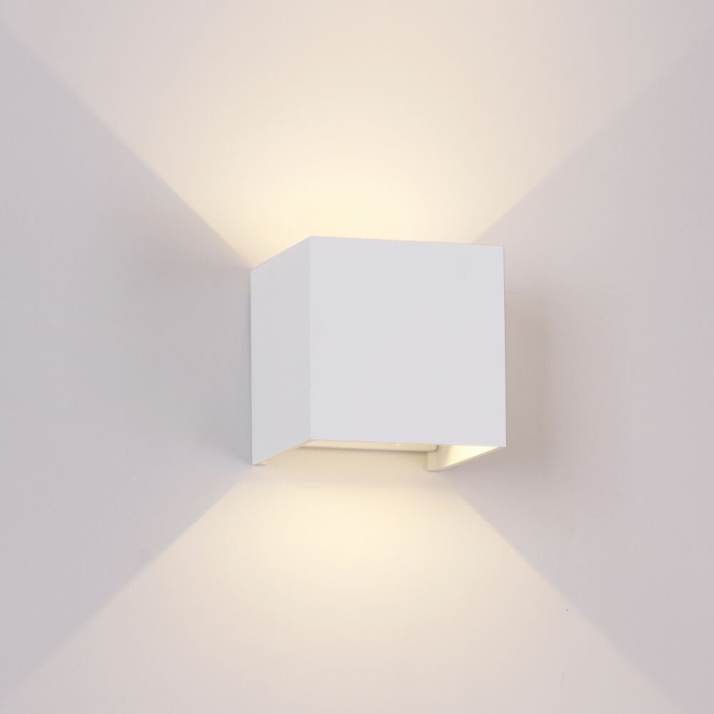 Zewnętrzny kinkiet Mantra DAVOS LED Biały, 1-punktowy main product photo