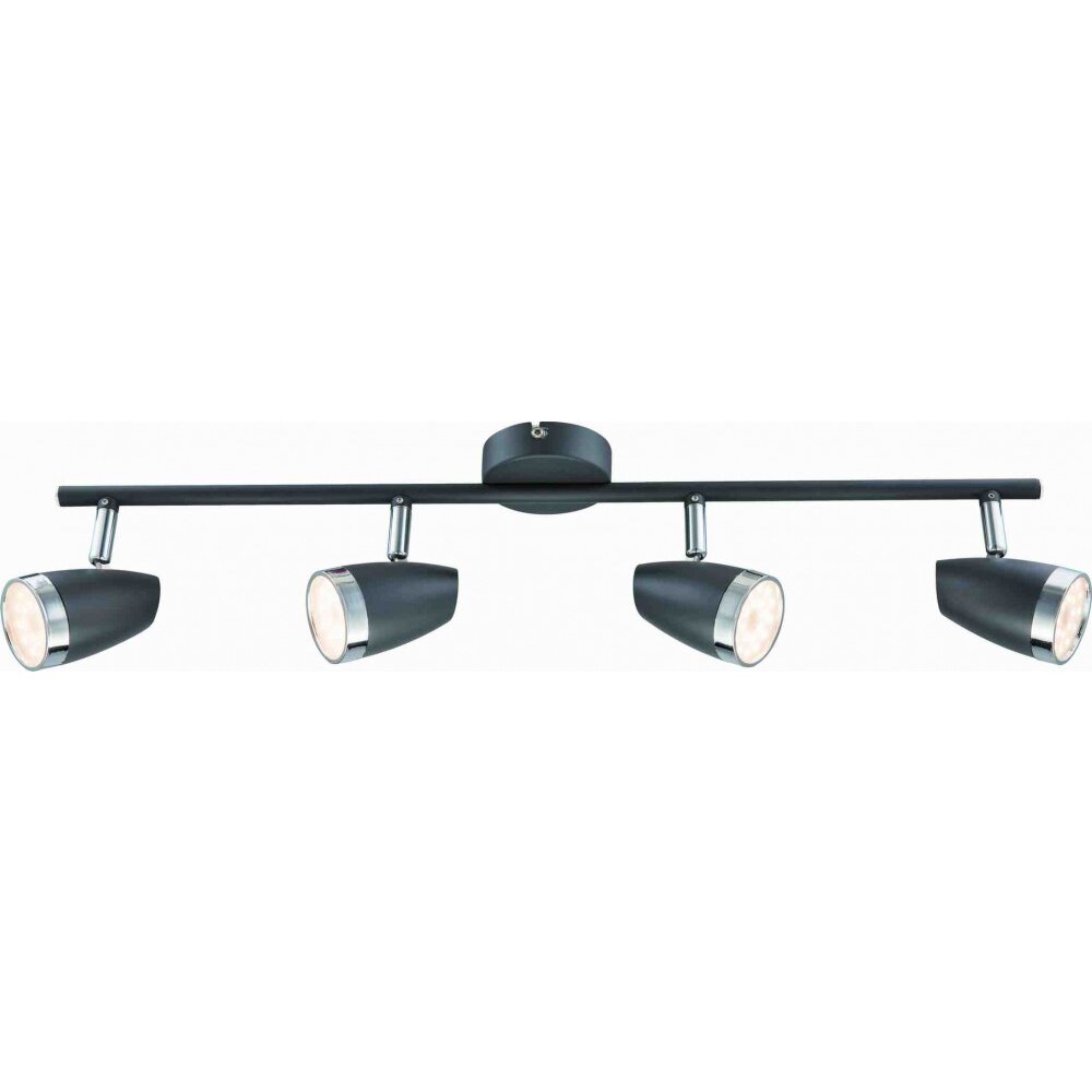 Globo Nero lampy sufitowe listwy LED Antracytowy, 4-punktowe main product photo