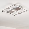 Beken Lampa Sufitowa LED Stal szczotkowana, 1-punktowy