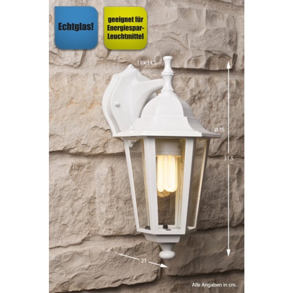 Rabalux Velence lampa ścienna Przezroczysty, Biały, 1-punktowy main product photo