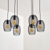 Conewago Lampa Wisząca Czarny, 6-punktowe