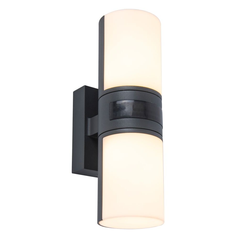 Zewnętrzny kinkiet Lutec CYRA LED Antracytowy, 1-punktowy, Czujnik ruchu main product photo