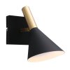 Steinhauer Anne's choice Lampa ścienna LED Mosiądz, Czarny, 1-punktowy