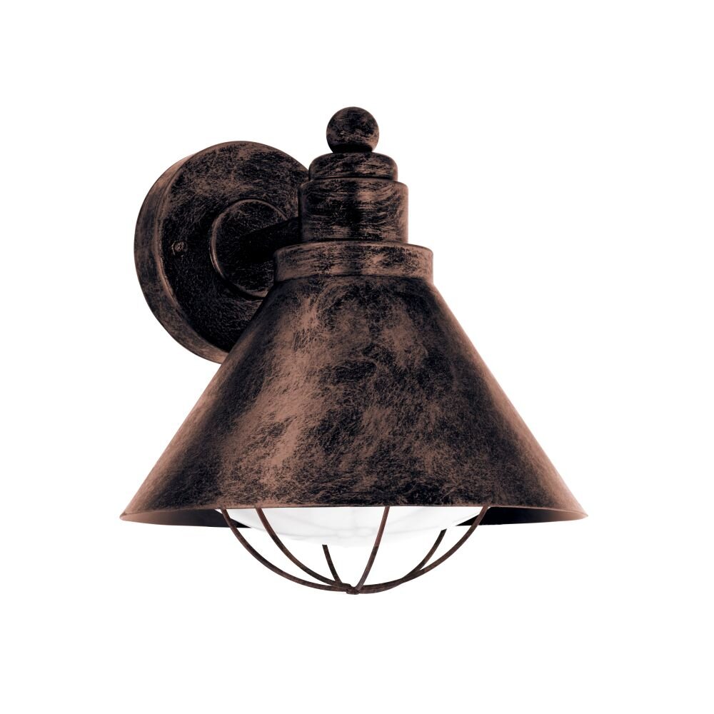 Eglo BARROSELA Lampa ścienna Ciemnobrązowy, Miedź, 1-punktowy main product photo