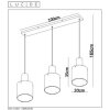 Lucide TOLEDO lampy panelowe Miedź, 3-punktowe