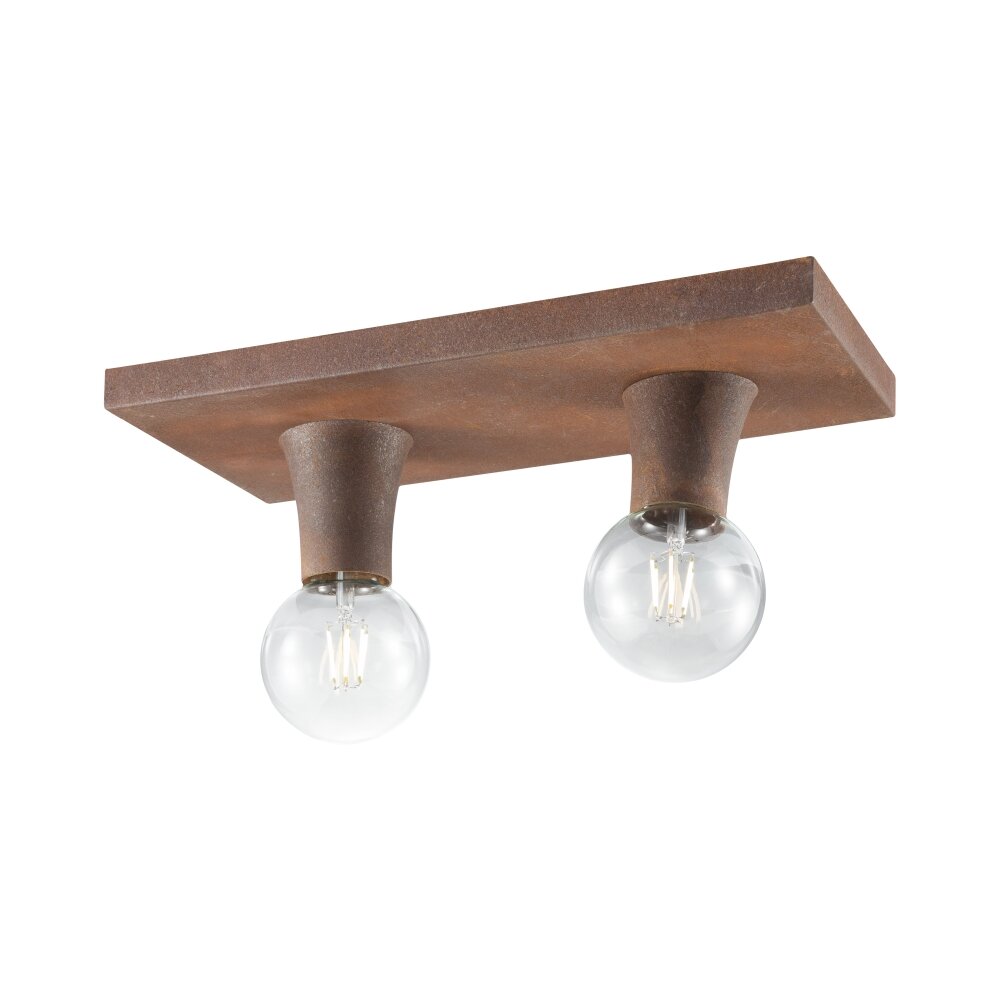 Leuchten Direkt TURN ME Lampa Sufitowa Rdzawy, 2-punktowe main product photo