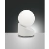 Fabas Luce Gravity Lampa stołowa LED Biały, 1-punktowy