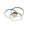 Trio Sedona Lampa Sufitowa LED Czarny, 1-punktowy