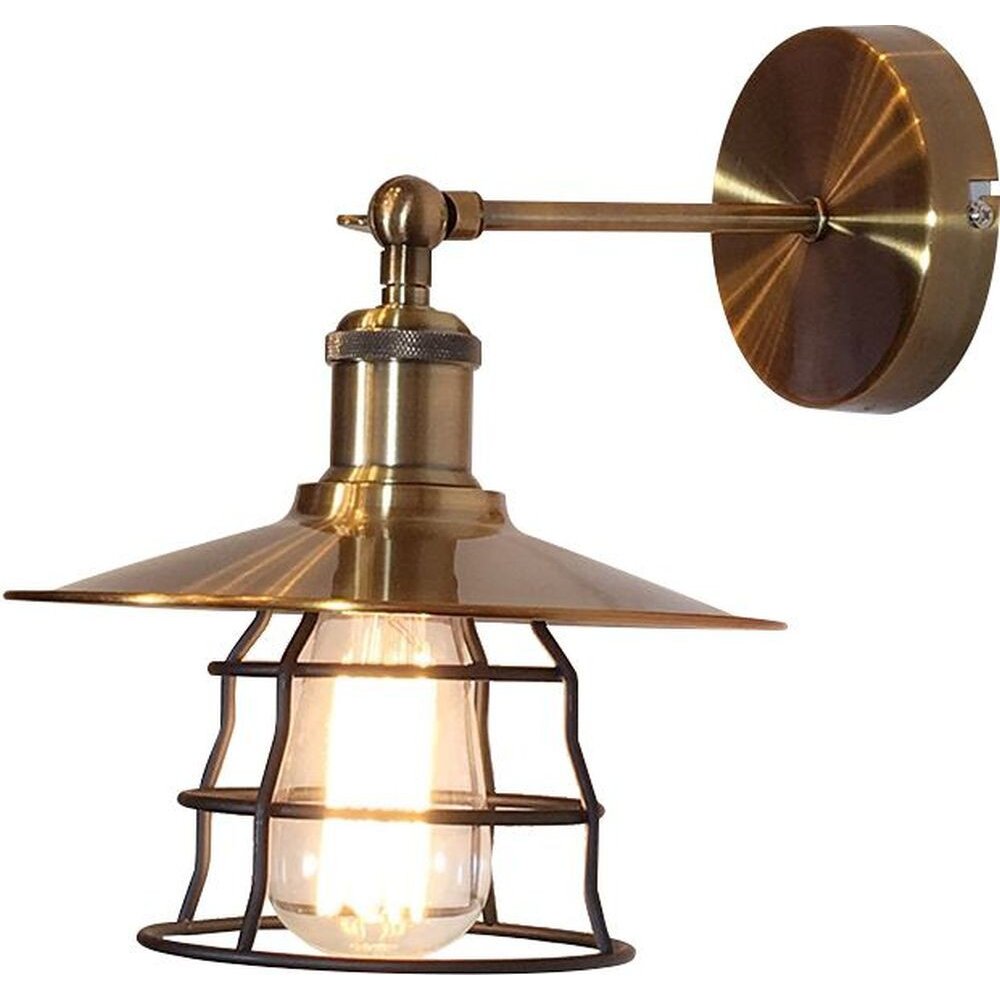 Globo Lampa ścienna Brązowy, 1-punktowy main product photo